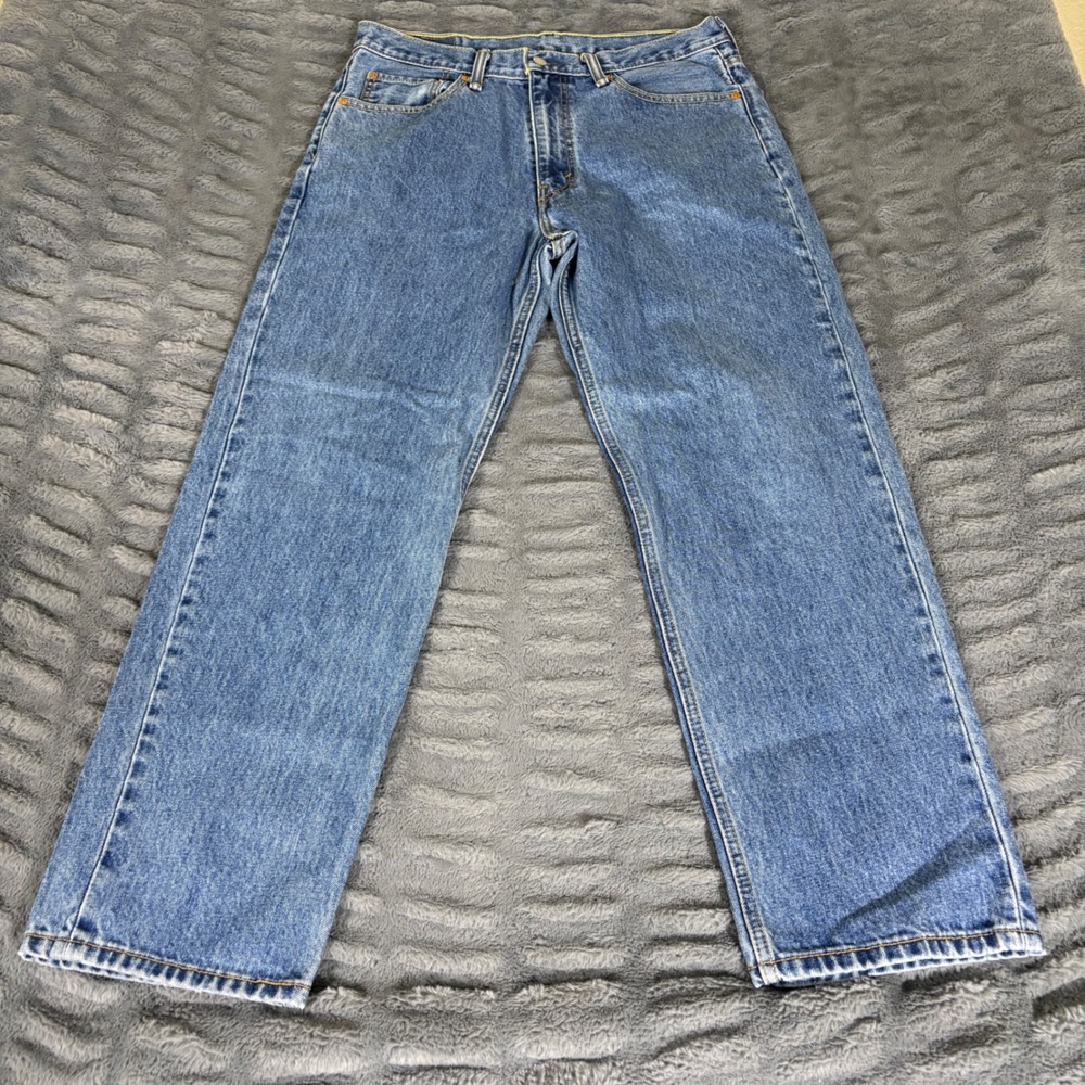 Levis 550 Relaxed Fit Jeans Mens 34x30 Medium Wash Blue Straight Leg Denim